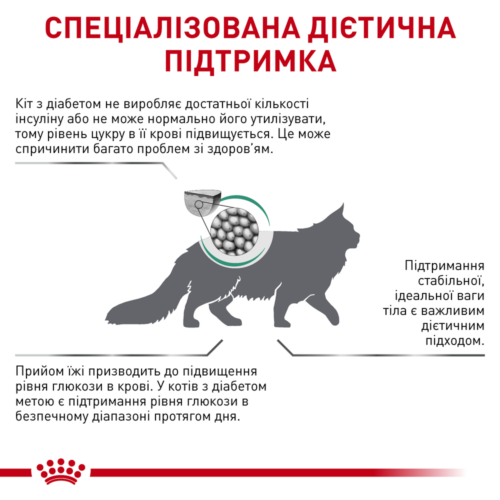 Royal Canin Diabetic дієта для котів при цукровому діабеті - 400 г