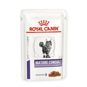 Royal Canin Mature Consult дієта для зниження утворення струвітних каменів у літніх котів - 85 г