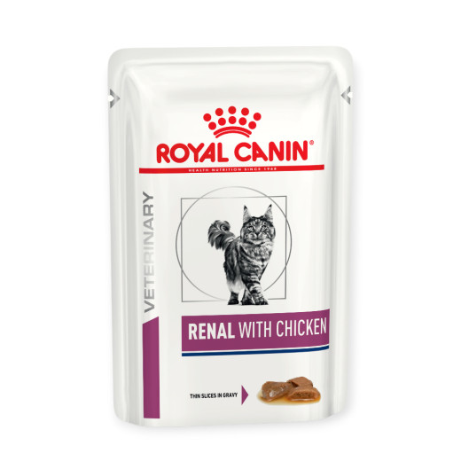 Royal Canin Renal Chicken дієта для котів при захворюваннях нирок, з куркою - 85 г