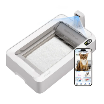 Petkit Purobot Crystal Duo автоматичний туалет з камерою для котів