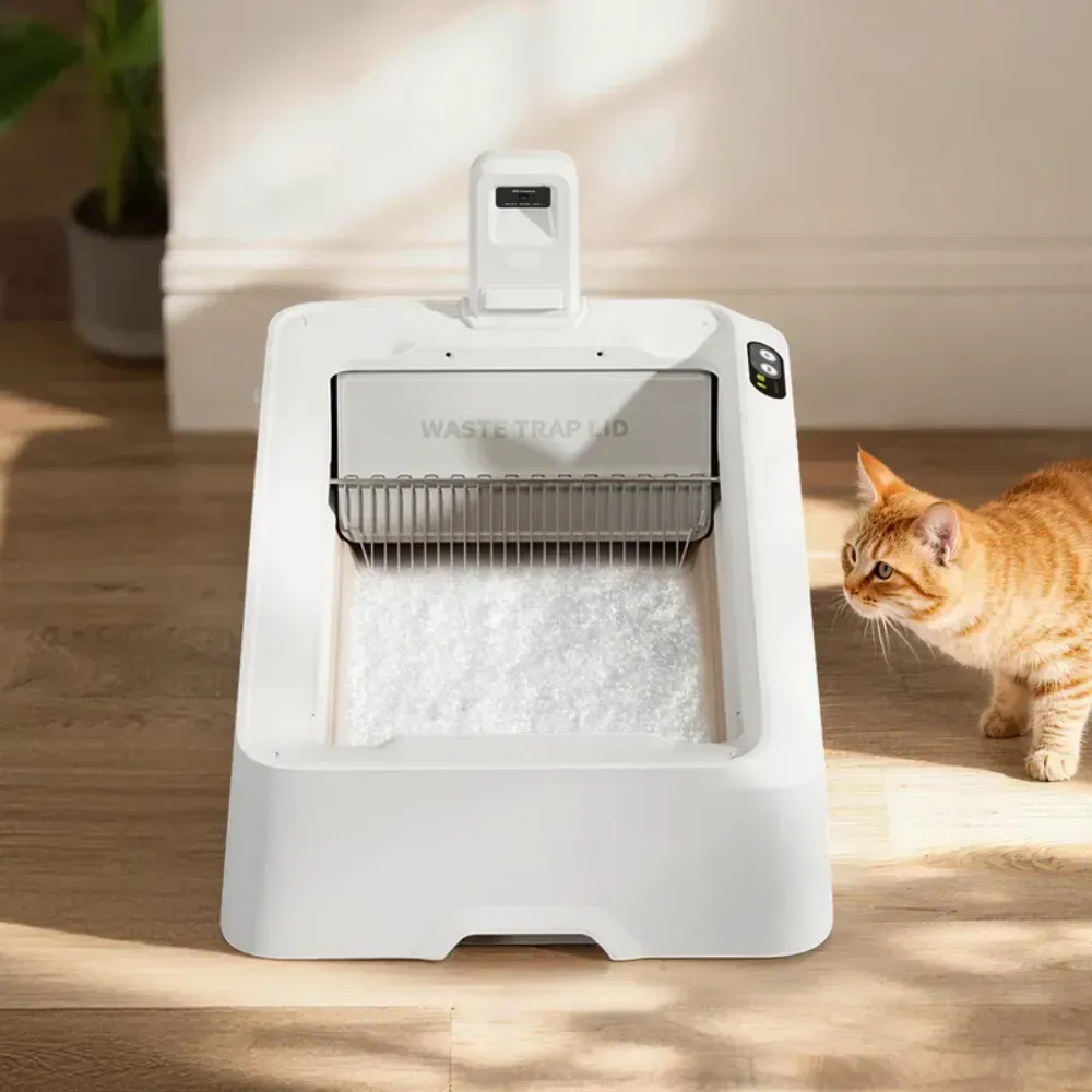 Petkit Purobot Crystal Duo автоматичний туалет з камерою для котів