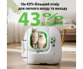 Petkit Purobot Max Pro 2 автоматичний закритий туалет з камерою для котів