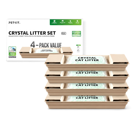 Petkit Crystal Litter Set Fresh Green силікагелевий наповнювач для туалетів - 4 шт