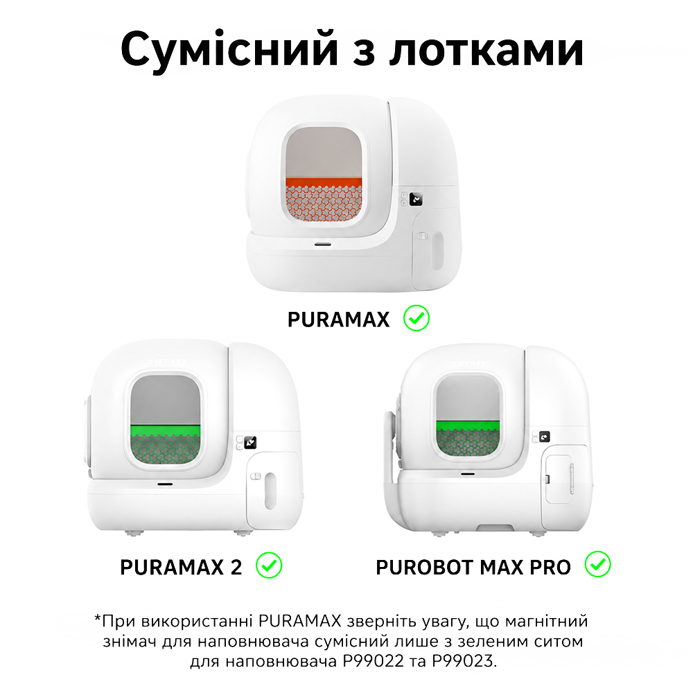 Petkit Magnetic Cat Litter Remover Set (P99022) набір магнітних решіток для туалетів - 2 шт