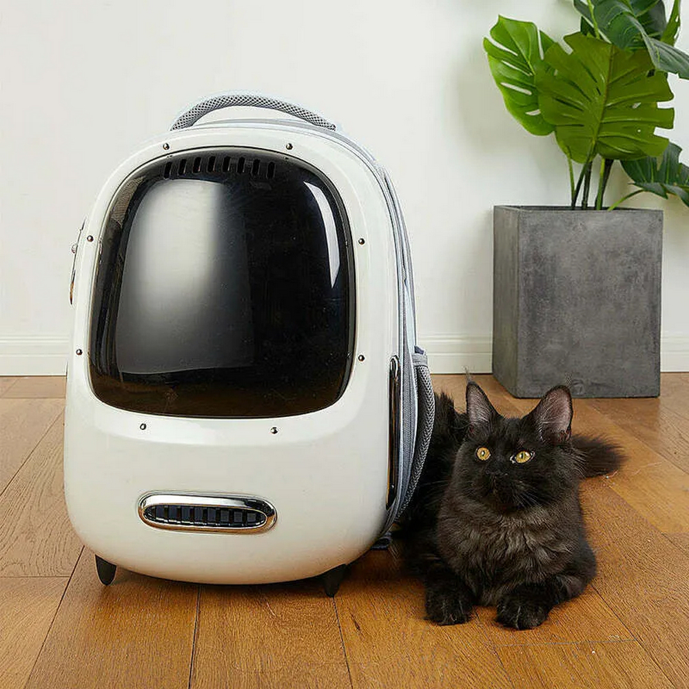 Petkit Breezy 2 Cat Carrier White рюкзак-переноска для котів і собак - білий