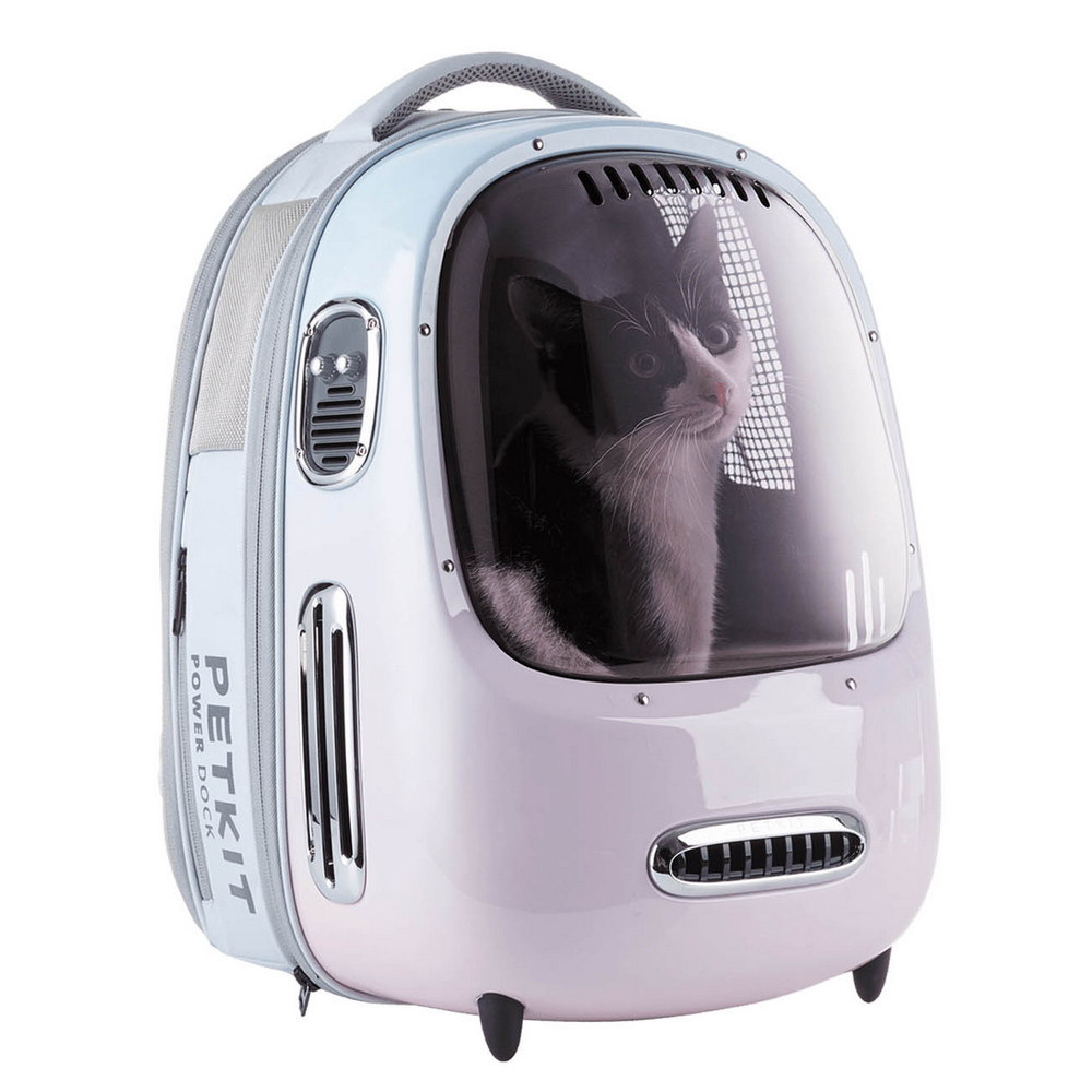 Petkit Breezy 2 Cat Carrier Pink рюкзак-переноска для кошек и собак - розовый