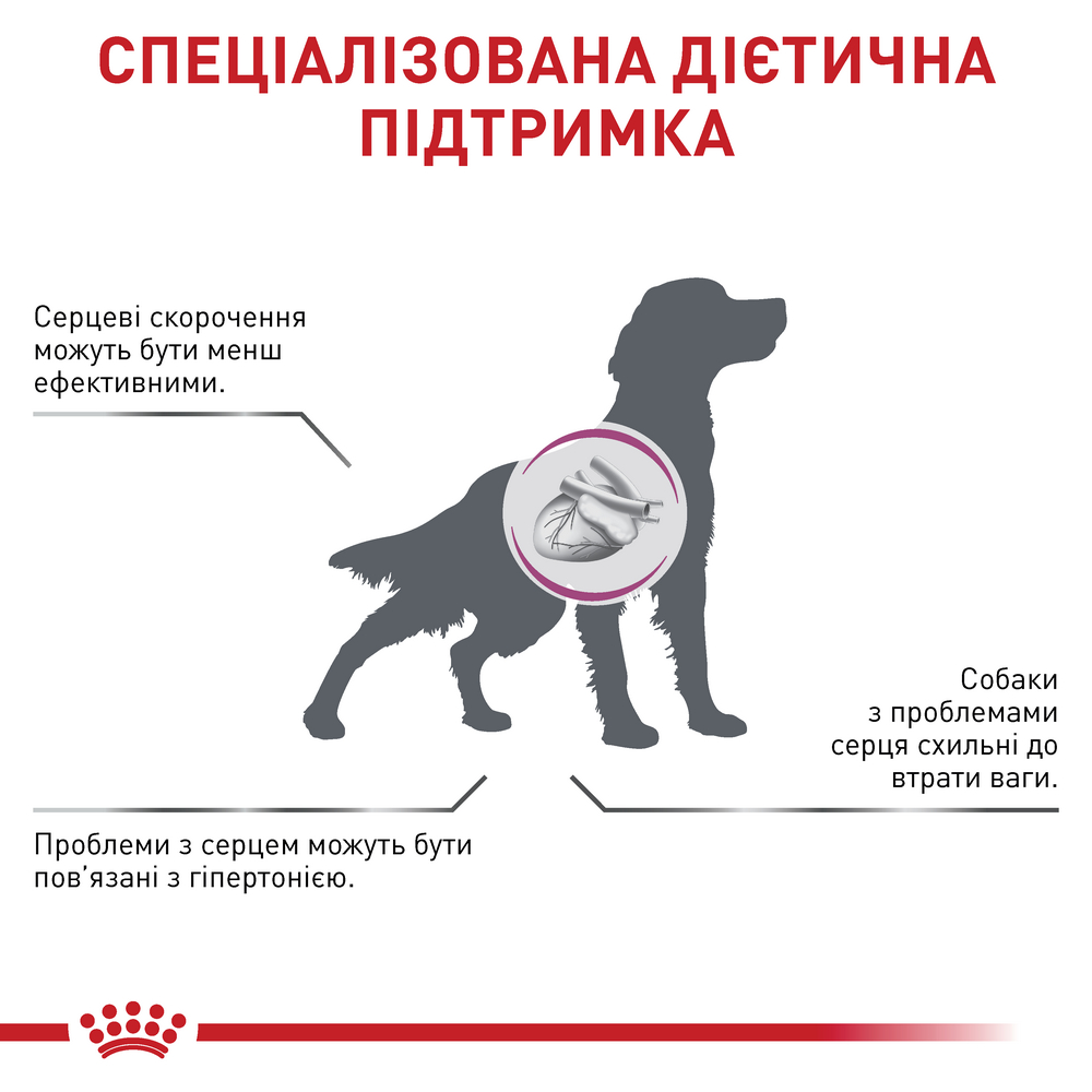 Royal Canin Cardiac дієта для собак із серцевою недостатністю - 2 кг
