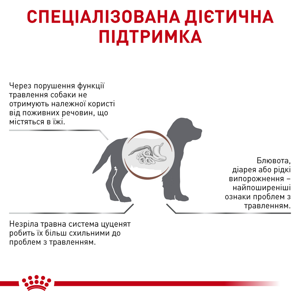 Royal Canin Gastrointestinal Puppy дієта для цуценят з порушеннями травлення - 1 кг