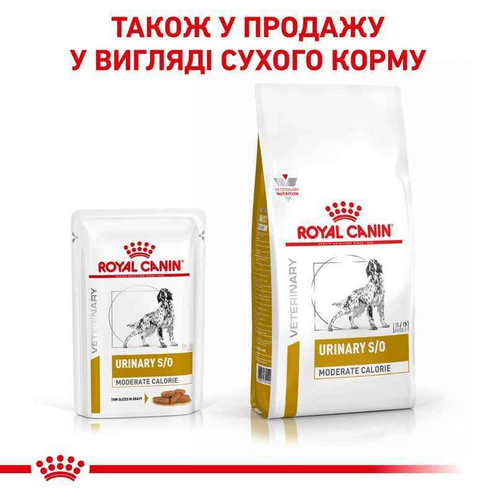 Royal Canin Urinary S/O Moderate Calorie дієта для собак при хворобах сечових шляхів - 100 г