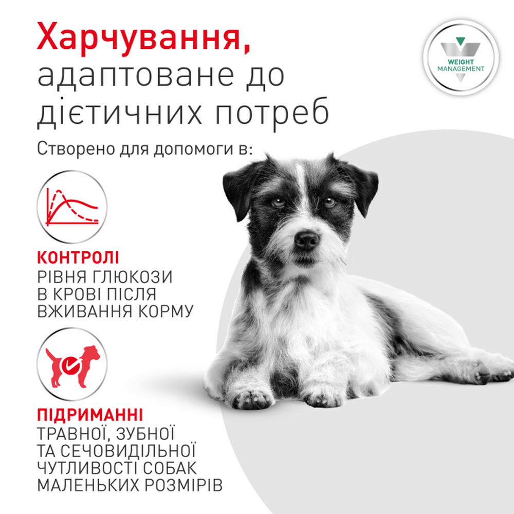 Royal Canin Glycobalance Small Dog дієта для собак малих порід при цукровому діабеті - 1.5 кг