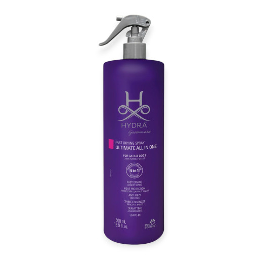 Hydra Groomers Ultimate All In One Spray багатофункціональний спрей для шерсті собак та котів - 500 мл