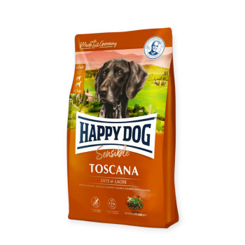 Happy Dog Sensible Toscana корм для стерилізованих собак, з качкою та лососем - 12.5 кг