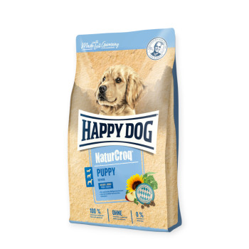 Happy Dog NaturCroq Puppy корм для щенков от 4 до 6 недель, с домашней птицей - 15 кг