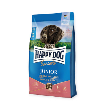 Happy Dog Sensible Junior Lachs & Kartoffel корм для молодих собак, з лососем та картоплею - 10 кг