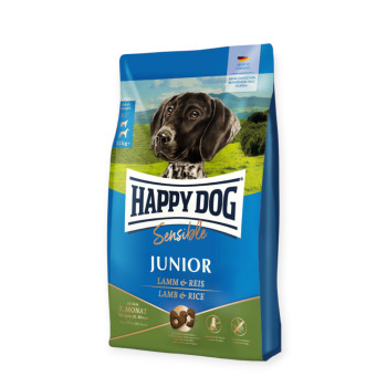 Happy Dog Sensible Junior Lamm & Rice корм для юніорів, з ягням та рисом - 10 кг