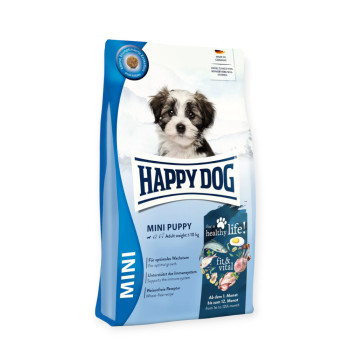 Happy Dog Fit & Vital Mini Puppy корм для цуценят малих порід, з ягнятиною та птицею - 4 кг
