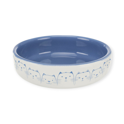 Trixie Hello my little cat миска керамическая кошек короткомордых пород - 300 мл