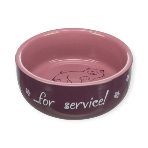 Trixie Thanks for Service миска керамическая для кошек - 300 мл