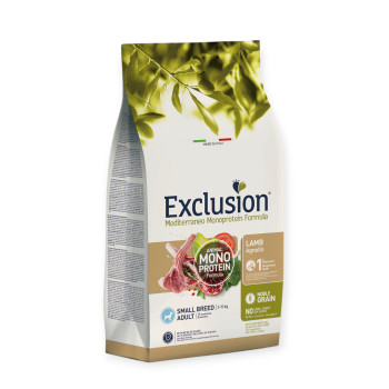 Exclusion Adult Lamb Small Breed корм для собак малых пород, с ягненком - 500 г