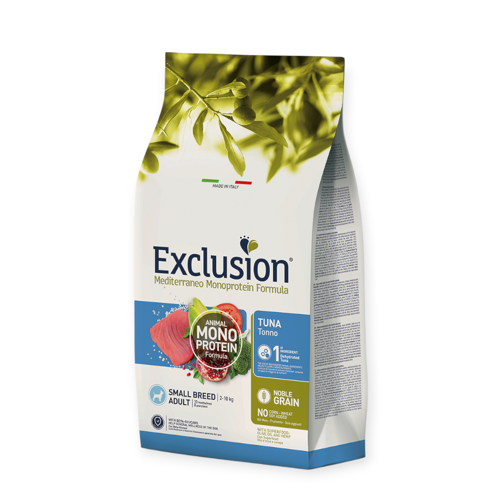 Exclusion Adult Tuna Small Breed корм для собак малих порід, з тунцем - 2 кг