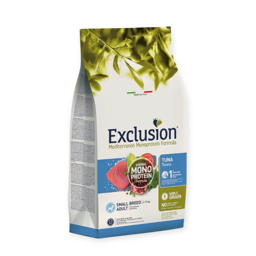 Exclusion Adult Tuna Small Breed корм для собак малих порід, з тунцем - 2 кг