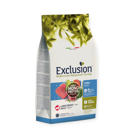 Exclusion Adult Tuna Large Breed корм для собак великих порід, з тунцем - 12 кг