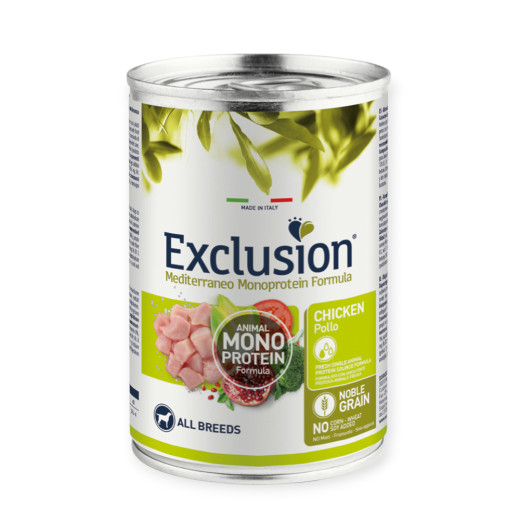 Exclusion Adult Chicken консерва для дорослих собак усіх порід, з куркою - 400 г