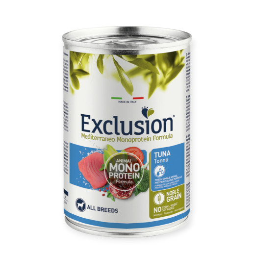 Exclusion Adult Tuna консерва для дорослих собак усіх порід, з тунцем - 400 г