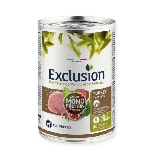 Exclusion Adult Turkey консерва для дорослих собак усіх порід з індичкою - 400 г