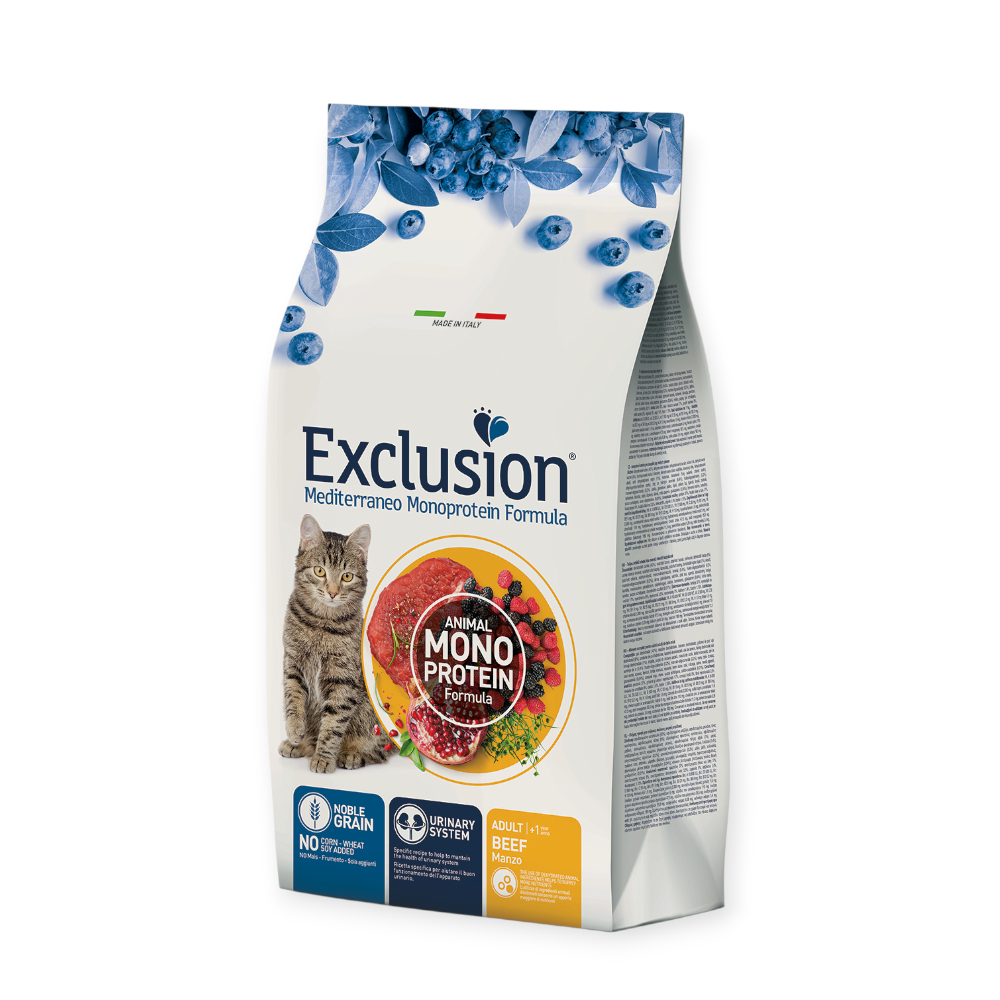 Exclusion Cat Adult Beef корм для котів усіх порід, з яловичиною - 12 кг