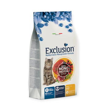 Exclusion Cat Adult Beef корм для котів усіх порід, з яловичиною - 300 г