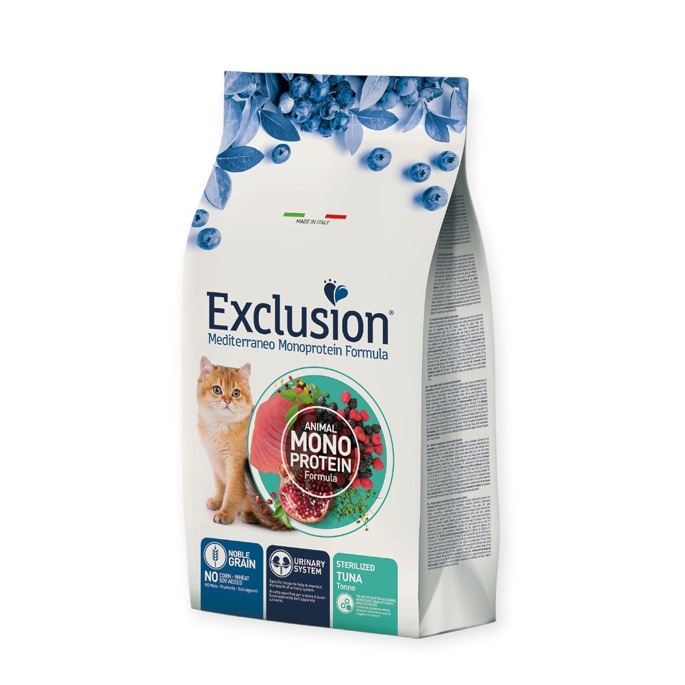 Exclusion Sterilized Tuna корм для стерилізованих котів усіх порід, з тунцем - 12 кг