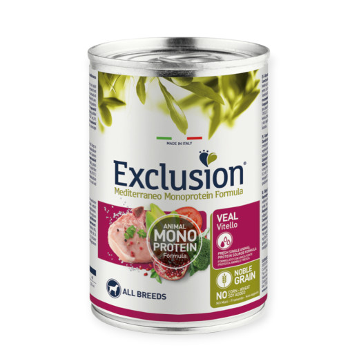 Exclusion Adult Veal консерва для дорослих собак усіх порід, з телятиною - 400 г
