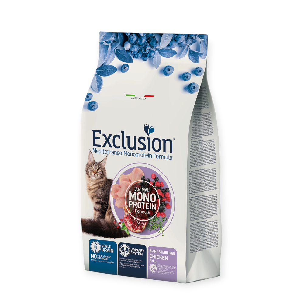 Exclusion Giant Sterilized Chicken корм для стерилізованих котів великих порід, з куркою - 300 г