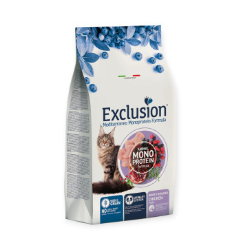 Exclusion Giant Sterilized Chicken корм для стерилізованих котів великих порід, з куркою - 1.5 кг