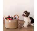 Harley & Cho Linen кошик джутовий для зберігання іграшок, сірий - 21х30 см