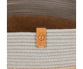 Harley & Cho Linen кошик джутовий для зберігання іграшок, сірий - 21х30 см