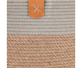 Harley & Cho Linen кошик джутовий для зберігання іграшок, сірий - 21х30 см