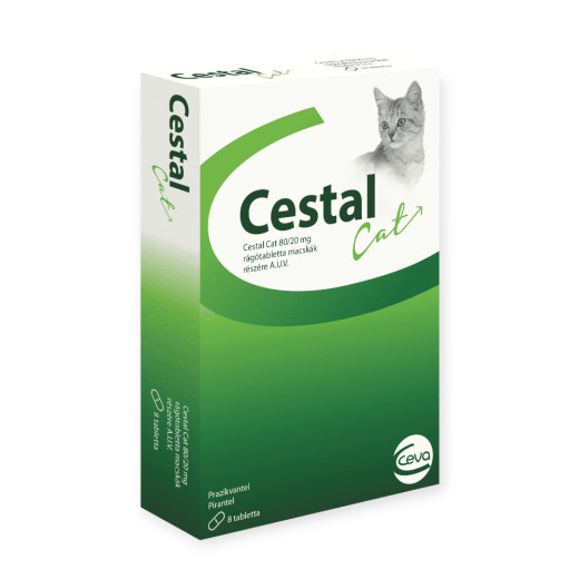 Ceva Cestal Cat таблетки від гельмінтів для котів - 8 шт